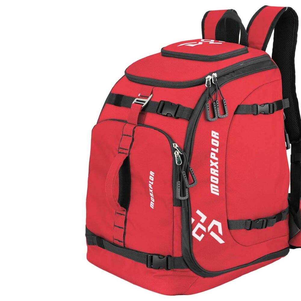 60L Waterproof Ski Boot & Helmet Backpack – Heavy-Duty, Multi-Compartment Gear B